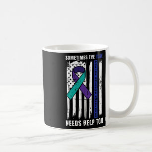 Caneca De Café Apoie a Lei de Sensibilização para o Suicídio da P