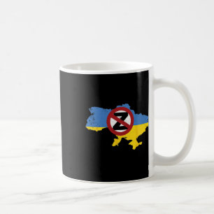 Caneca De Café Apoie a Ucrânia Eu Estou Com a Ucrânia 2