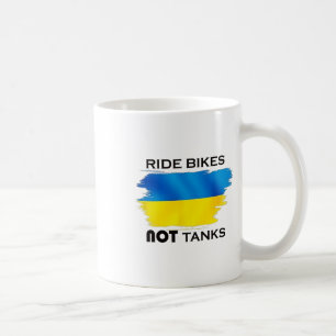 Caneca De Café Apoie os ucranianos Camisas da bandeira da Ucrânia