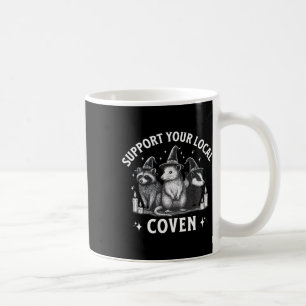 Caneca De Café Apoie Sua Alcateia Local Guaxinim Gambá Catingueir