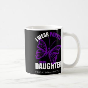 Caneca De Café Apoio à Fibromialgia Sensibilização Borboleta Ri R