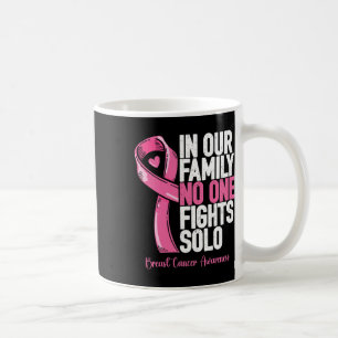 Caneca De Café Apoio ao cancer de mama Família Mulheres Cancer A