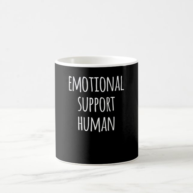 Caneca De Café Apoio emocional humano (Centro)