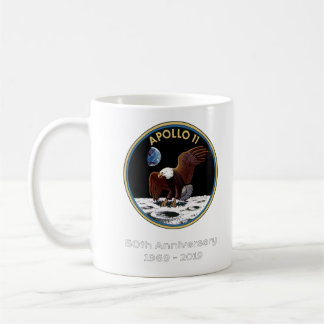 Caneca De Café Apollo 11 50th Anniversary-2
