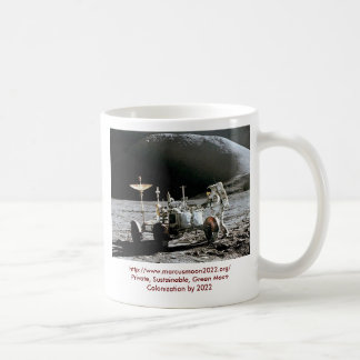 Caneca De Café Apollo 15 Rover lunar - colônia 2022 da lua