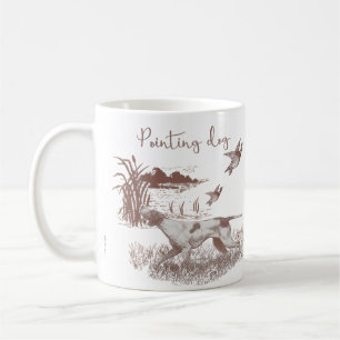 Caneca De Café Apontando cão