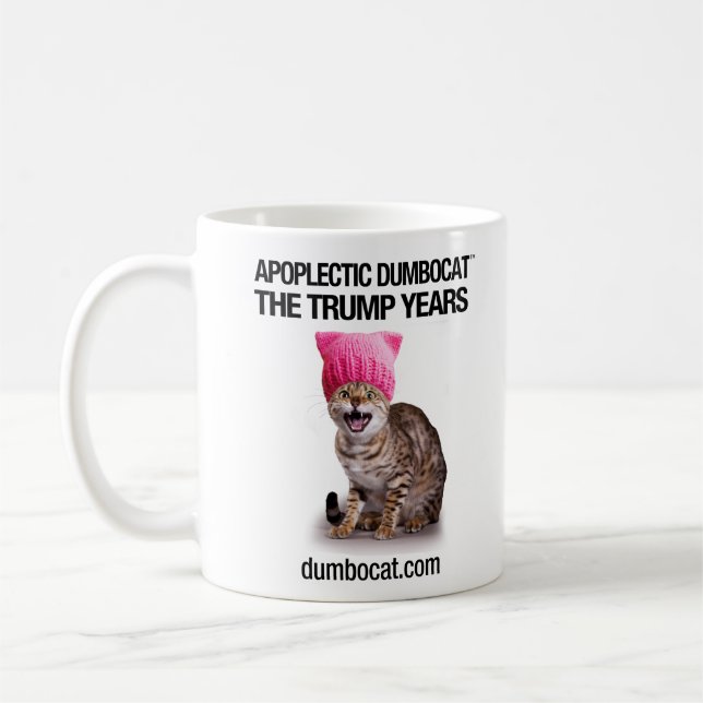 Caneca De Café Apoplectic Dumbocat: Os anos mais difíceis (Esquerda)