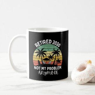 Caneca De Café aposentado 2030 não é mais problema meu