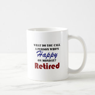 Caneca De Café Aposentado na aposentadoria engraçada de