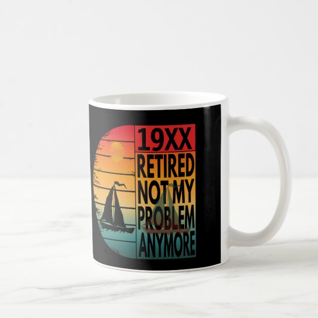 Caneca De Café Aposentado Não É Mais Meu Problema (Direita)