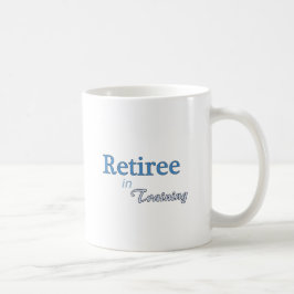 Caneca De Café Aposentado no treinamento