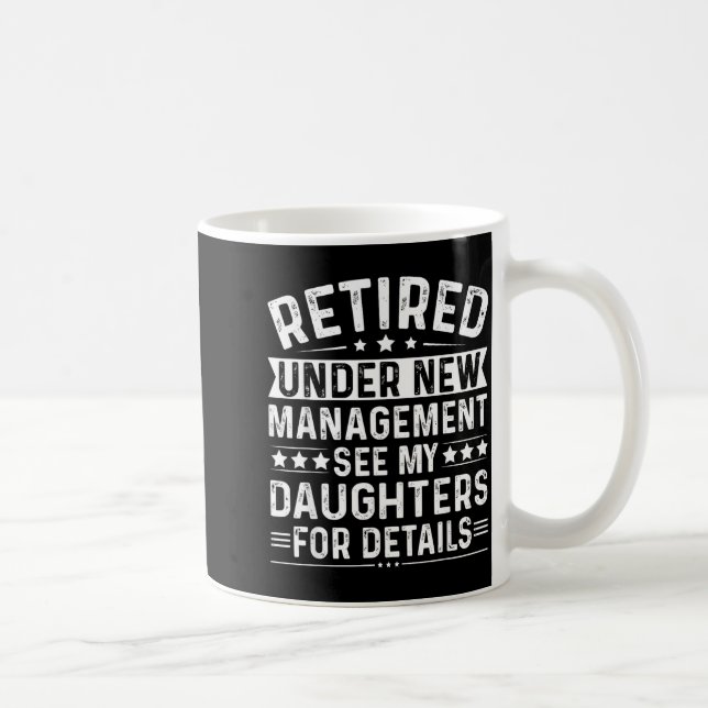 Caneca De Café Aposentado sob nova administração, consulte minhas (Direita)