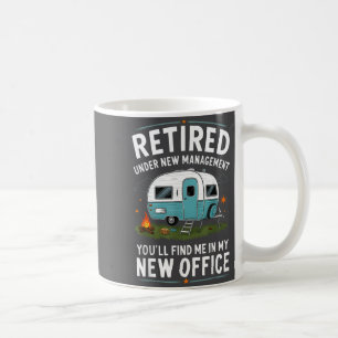 Caneca De Café Aposentadoria Aposentado Divertido Camper Acampame