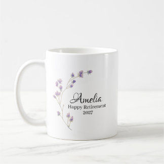 Caneca De Café Aposentadoria Feliz Personalizada 2027 