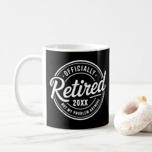 Caneca De Café Aposentadoria Personalizada Aposentado Não É Mais
