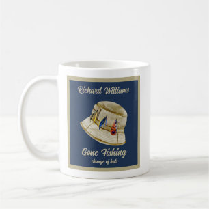 Caneca De Café Aposentadoria Pescaria Chapéu de Pescador Aposenta