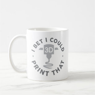 Caneca De Café Aposto Que Posso Imprimir Isso
