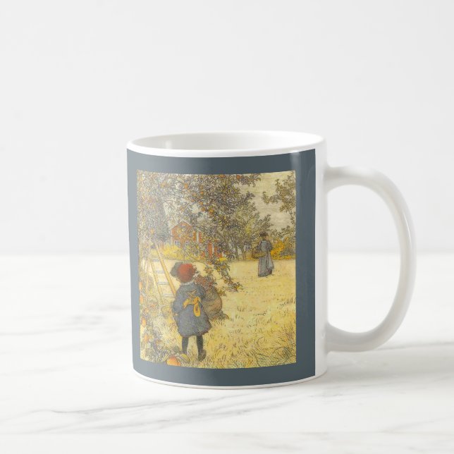 Caneca De Café Apple colhe por Carl Larsson (Direita)