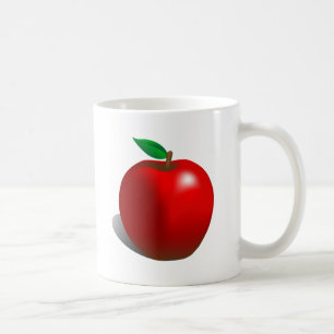 Caneca De Café Apple vermelho