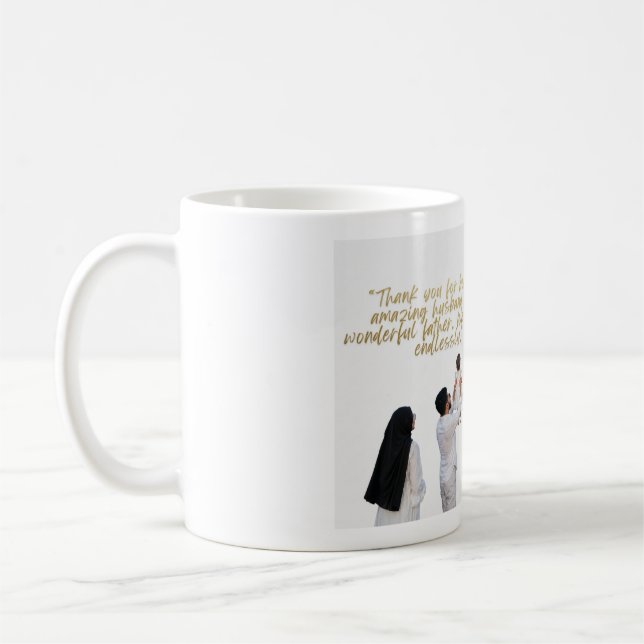 Caneca De Café Apreciação ao Marido e Pai (Esquerda)