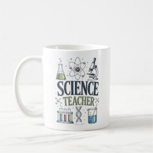 Caneca De Café Apreciação ao Professor de Ciências