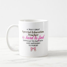 Caneca De Café Apreciação ao Professor de Educação Especial Perso