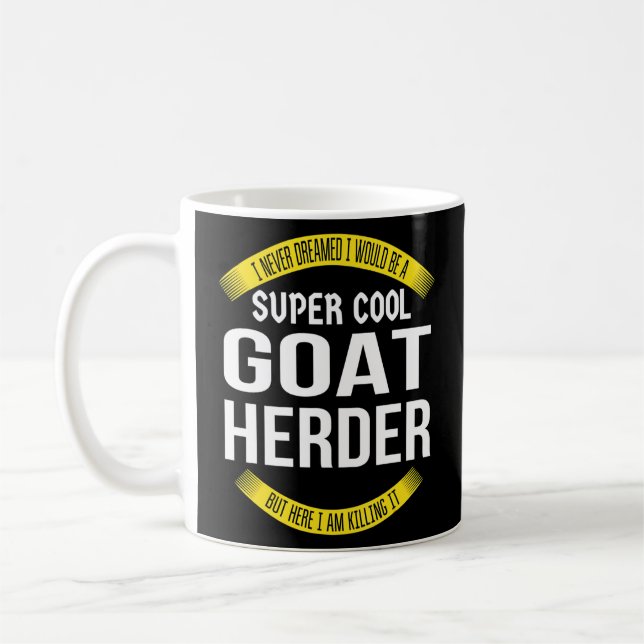 Caneca De Café Apreciação de Goat Herder (Esquerda)