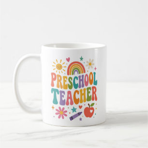 Caneca De Café Apreciação de Professores de Pré-Escola