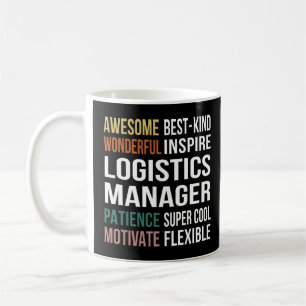 Caneca De Café Apreciação do Logistics Manager