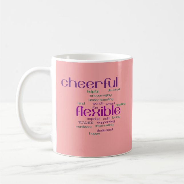 Caneca De Café Apreciação do Professor (Esquerda)