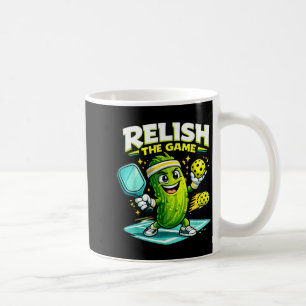Caneca De Café Apreciar o jogo divertido jogador de pickleball de
