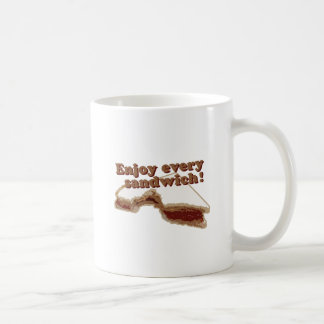 Caneca De Café Aprecie cada sanduíche