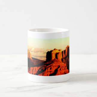 Caneca De Café Aprecie um por do sol de Sedona cada dia!