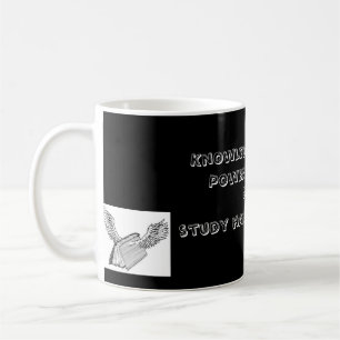 Caneca De Café Aprenda e seja mau