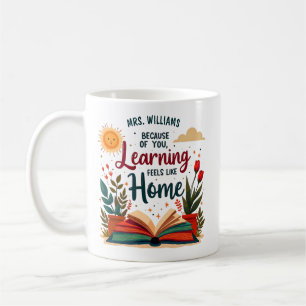 Caneca De Café Aprender É Como Apreciação De Professores Doméstic