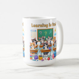 Caneca De Café Aprender é divertido Mug