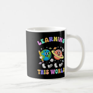 Caneca De Café Aprendizado Está Fora Desta Primeira Dia De Aula P