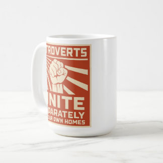Caneca De Café Apresenta Unir Separadamente Em Seu Próprio