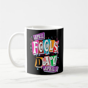 Caneca De Café April Fools Day Brincadeira Kit 1rua abril Piadas 