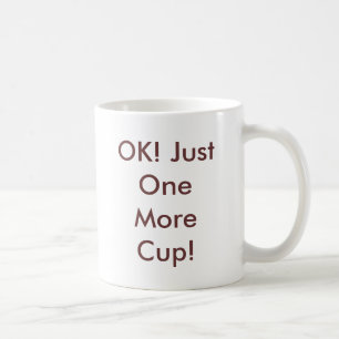 Caneca De Café APROVAÇÃO! Apenas um mais copo!