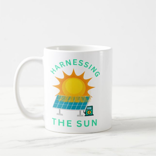 Caneca De Café Aproveitando o Sol (Esquerda)