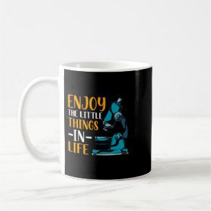 Caneca De Café Aproveite As Pequenas Coisas Da Vida Bióloga Engra
