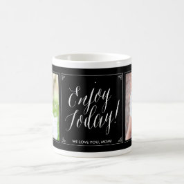 Caneca De Café Aproveite Hoje O Foto Personalizado Mug
