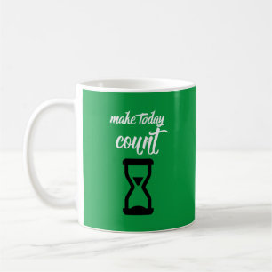 Caneca De Café "Aproveite o Dia de Hoje":