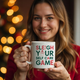 Caneca De Café Aproveite seu feriado de jogo de autoatendimento