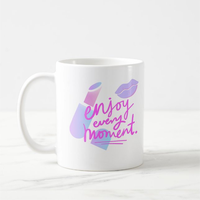 CANECA DE CAFÉ APROVEITE TODOS OS MOMENTOS (Esquerda)