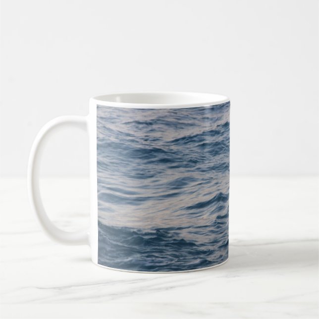Caneca De Café Aproximação de água do mar (Esquerda)