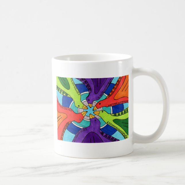 Caneca De Café Aproximação de Birdal (Direita)