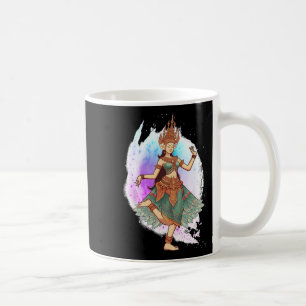 Caneca De Café Apsara Dançando Cambojana Dance Khmer Me Encontra
