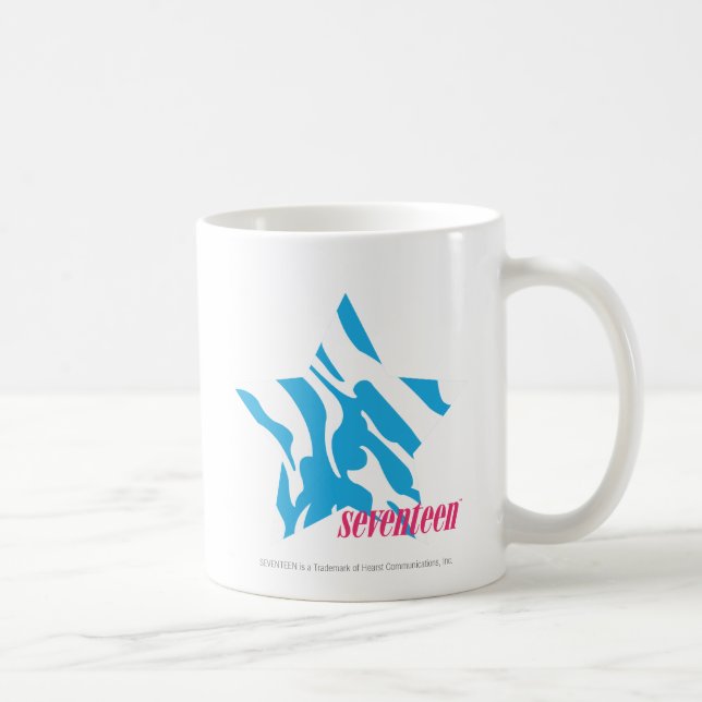 Caneca De Café Aqua 3 da zebra (Direita)